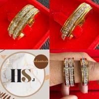 ราคา (พร้อมส่ง!)แหวนเพชรรอบวง แหวนเพชรหนึ่งแถว และ แหวนเพชรสอบแถวรอบวง (50751292272)