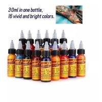 ราคา หมึกสัก Tattoo inks สีสักคิ้ว Tattoo color สีสักลายของแท้ สามารถสำหรับผิวจริง น้ําหมึกสักลาย หมึกสักลายแท้ (28703957995)