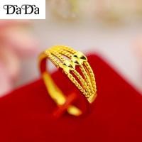 ราคา เก็บเงินปลายทาง แหวนทองคําแท้น้ําหนัก (0.6ก) 96.5% รับประกันทองแท้แหวนทองครึ่งรูปหัวใจลายทอง-จีบไม่ลอกสวยปลอมแหวนทองแหวนแต่งงาน1/2แหวนทองจะไม่หลุดลอกแหวนทองครึ่งแท้, แหวนทอง, แหวน 1 กรัม, แหวนทอง 1 ชิ