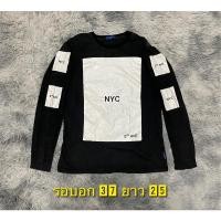 ราคา เสื้อแขนยาว NYC สีดำ (11892799311)