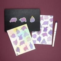 ราคา Pianissimo Press สติกเกอร์กันน้ำ พร้อมโปสการ์ด ลิตเติ้ล จอยยืดเหยียด (14224017330)