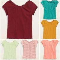 ราคา เสื้อยืดเด็กผู้หญิง RIB Oldnavy ไซส์ 6 8 10 14 ปี BBW246 (28115173300)