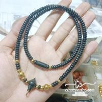 ราคา สร้อยพระเครื่อง สร้อยคอกะลา ขั้น เม็ดทองเลเซอร์ (23656070706)