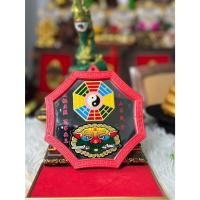 ราคา กระจกแปดเหลี่ยม กระจก8ทิศ เสือคาบดาบ ยันต์8ทิศ (26676687299)