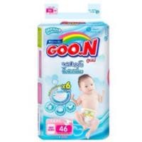 ราคา [ส่งฟรี EMS] ผ้าอ้อมกูนน์เทปกาว-Goon Tape New Born ไซส์ แรกเกิด 46 ชิ้น (669490093)
