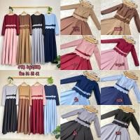 ราคา รุ่นโมนา ชุดเดรสอิสลาม ชุดออกงานอิสลาม ชุดเดรสมุสลิม ไม่รวมผ้าคลุม แบรนด์November 19 (53900153904)