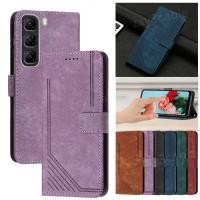 ราคา Infinix Hot 50 Pro Hot50Pro + Hot50Pro 4G 5G 2024 กรณีเรขาคณิตสายกระเป๋าสตางค์หนังสําหรับ Hot50 Hot50Pro + 50Pro X6720 กระเป๋าสตางค์การ์ดพลิกปกอ่อน (28368144635)