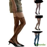 ราคา Win ผู้หญิง Vintage ดอกไม้ Fishnet Pantyhose Sheer สี Suspender Tights ถุงน่อง (25640584456)