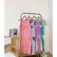 ราคา เดรสไหมพรมknitแขนกุด เนื้อผ้าทอสลับสีทูโทน จากร้านCicishop (19369935984)