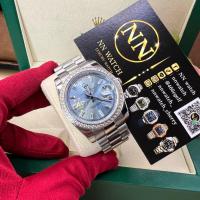 ราคา นาทีทอง❤️‍นาฬิกาข้อมือ RL daydate 36mm ice blue (42120328310)