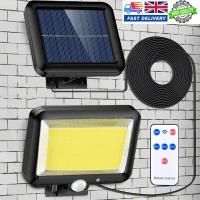 ราคา 117 COB Solar Wall Lamp Motion Sensor Led Solar Lights 3 Modes with Remote Control Outdoor Waterproof Lamp for Garden Ya (28062178001)