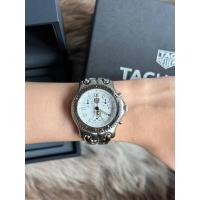 ราคา ⌚️Tag Heuer SwissMade Chronograph Date White Dial King'size (43864908765)