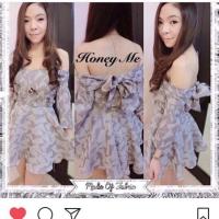 ราคา Dress cop mof งาน honeyme sz.s ของใหม่ (960653939)