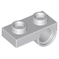 ราคา [1104] ชิ้นส่วนเลโก้ Lego Part Plate, Modified 1 x 2 with Pin Hole on Bottom(18677, 28809) ราคา/ชิ้น (4383827641)