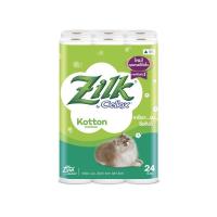 ราคา ซิลค์คอตตอนกระดาษชำระ 24ม้วน (10702981716)