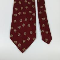 ราคา เนคไท เกาหลี PaoloGucci Men's Silk Tie Red Novelty Design Made in Korea (41223791215)