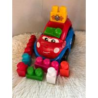 ราคา Mega Bloks First Builders Ricky Race Car เป็นรถแข่งสีแดงและน้ำเงินที่สามารถถอดหลังคาออกได้ มาพร้อมกับตัวต่อขนาดใหญ่ (53004836288)