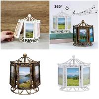 ราคา หนึ่งหมุนชิงช้าสวรรค์กรอบรูปหมุนกังหันลมกรอบรูปกล่องดนตรี (57855374577)