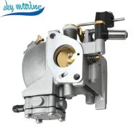 ราคา 13200-91D21 Carburetor For Suzuki Outboard 2stroke 9.9 15HP DT 9.9 15 13200-93900 13200-93E11 1320 (48555270541)