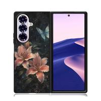 ราคา Samsung Z FOLD FLIP Series 7 6 5 4 3 พลาสติกทนทาน Hardcase Vintage Lily Case (51054992689)