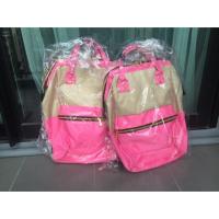 ราคา กระเป๋าเป้สีชมพู ทรงanello (168254991)