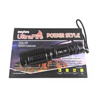 ราคา ไฟฉายลำแสง ไฟฉายส่องไกล ไฟแรงสูง ปรับได้หลายโหมด zoom ได้ Ultrafire PL-101B Cree LED power Style 2800 (1808378267)