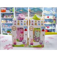 ราคา Attoon แก้วหัดดื่ม กระติกน้ำเสริมทักษะมีสายคล้องคอ เหมาะกับเด็ก6เดือนขึ้นไป (24772432725)