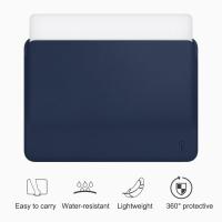 ราคา WiWU แล็ปท็อปสำหรับ MacBook Air 13 นิ้ว หนัง PU สำหรับ MacBook Pro 13 15 นิ้ว ultra-slim แล็ปท็อปกระเป๋า (2796014835)