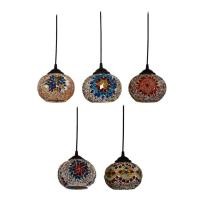 ราคา [arutoxalc] โคมไฟจี้ตุรกีสไตล์ย้อนยุคไฟ LED แขวนโคมไฟระย้า Droplight (47253979353)