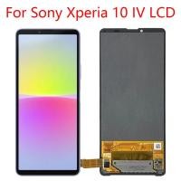 ราคา 6.0 "AMOLED สําหรับ Sony Xperia 10 IV จอแสดงผล LCD Touch Screen Digitizer Assembly X10 IV XQ-CC54 หน้าจอสัมผัสเปลี่ยน (26980404141)