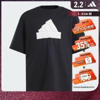 ราคา adidas ไลฟ์สไตล์ เสื้อยืดผ้าปิเก้ Future Icons Logo เด็ก สีดำ IS4410 (27256753536)