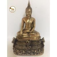 ราคา พระพุทธรูป พระปางสดุ้งมาร พระสดุ้งมาร เนื้อทองเหลือง ทำผิวลงหิน พิมพ์สวย มีแม่ธรณีอยู่ด้านล่าง หน้าตัก 5" (7866611527)