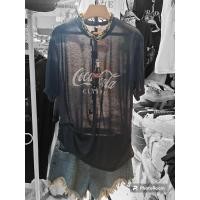 ราคา เสื้อยืดโอเวอร์ไซส์ เสื้อบาง ผ้ามุ้ง (29131617756)