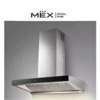 ราคา MEX รุ่น K638BFX90 เครื่องดูดควันกระโจมทรงกล่องระบบสัมผัส ขนาด 90 ซม. (Baffle Filter) (8180870509)