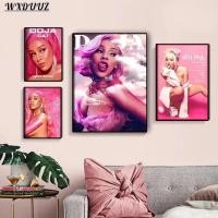 ราคา American Pop Singer Doja Cat Posters Aesthetic Music Album Cover Pictures For Room Bar Canvas Painting Art Home Wall Dec (41301691711)