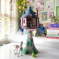 ราคา พร้อมส่ง รูปสินค้าจริง Disney Rapunzel Tower หอคอยเจ้าหญิงราพันเซล มือสองสภาพสวย (26879311946)