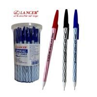 ราคา Lancer Spiral 825 ปากกาลูกลื่น แลนเซอร์ สไปรัล 825 0.5mm (กระปุก 50 ด้าม) (4637996662)