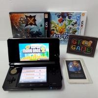 ราคา Nintendo 3DS Cosmo Black × Pokemon Japan CTR-001 JPN  (95%) Set (11473111437)