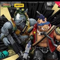 ราคา JOYTOY Dark Source Ninja Turtles Biborox Daidi เคลื่อนย้ายได้ส่วนตัวเล่นรูปตุ๊กตาของขวัญสร้างสรรค์ชาย (56753980318)