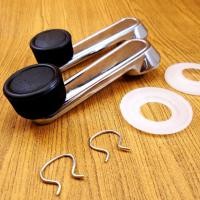 ราคา For Toyota Celica TA22 RA28 Corolla KE25 30 Corona RT81 RT100 Pair Window Crank (23444048644)