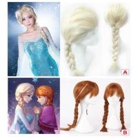 ราคา พร้อมส่ง วิกผมเด็กเอลซ่า วิกผมแอนนา ส่งฟรี (224464409)