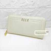 ราคา ELLE แท้!!! กระเป๋าสตางค์ใบยาวซิปรอบ หนังนิ่ม (2099033247)