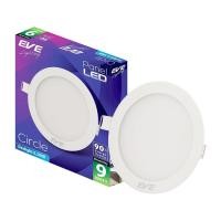 ราคา โคมดาวน์ไลท์หน้ากลม 4 นิ้ว LED 9W Daylight EVE LIGHTING รุ่น RD Panel Light 9W DL สีขาว (49305105983)