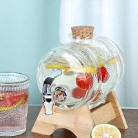 ราคา โถจ่ายน้ำ โถจ่ายน้ำน้ำหวาน 1/3/5 ลิตร แก้วหนาพิเศษ (22367695808)