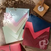 ราคา ซองงานแต่ง ขนาด 4x6 นิ้ว ซองใส่การ์ดแต่งงาน ยุโรป (50 ซอง/แพค) Envelope (6742568793)