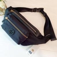 ราคา แท้ พร้อมส่งคาดอก Tory Burch 82508 Nylon Belt Bag คาดเอว คาดหลัง สีดำ อะไหล่ทอง (22110801128)