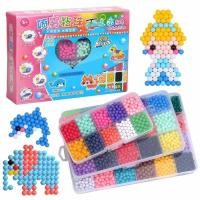 ราคา ชุดลูกปัดไอน้ำ เม็ดบีท Water Beads DIY (9367007643)