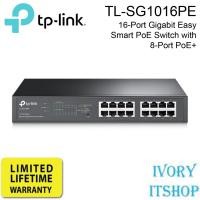 ราคา TP-LINK TL-SG1016PE 16-Port Gigabit Easy Smart PoE Switch with 8-Port PoE+ (29359665609)