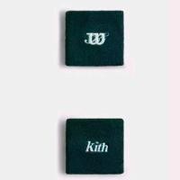 ราคา HIJAU Wilson สายรัดข้อมือกีฬาผ้าเช็ดตัวสีเขียวเข้ม Wilson kith หน่วยสีเขียวเข้ม (52155620049)