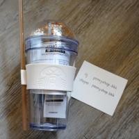 ราคา แก้วสตาร์บัคโดมหมีเกาหลี 16 oz. (812269352)